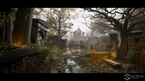 公墓 - 被遗忘的墓地 - [SCANS] Cemetery - Forgotten Churchyard