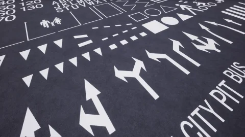 道路标记 - PROCEDURAL ROAD MARKINGS