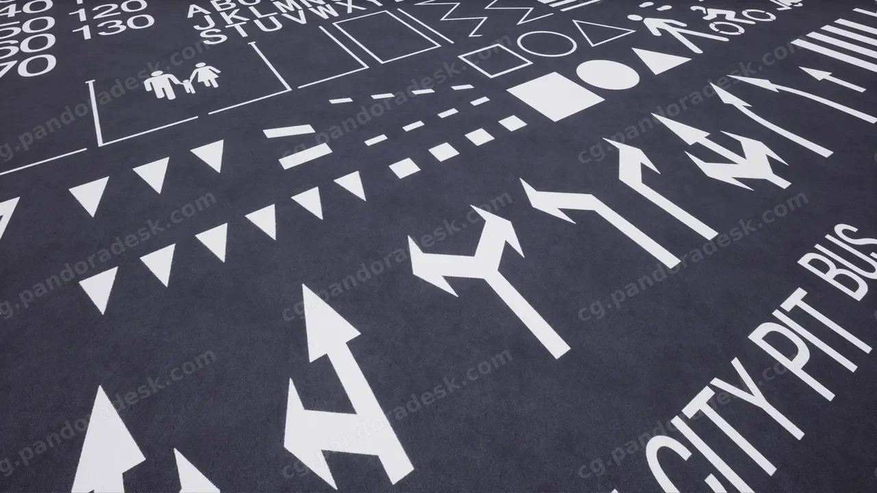 道路标记 - PROCEDURAL ROAD MARKINGS