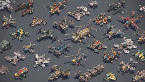 科幻交通工具 - Sci-Fi Vehicle Constructor