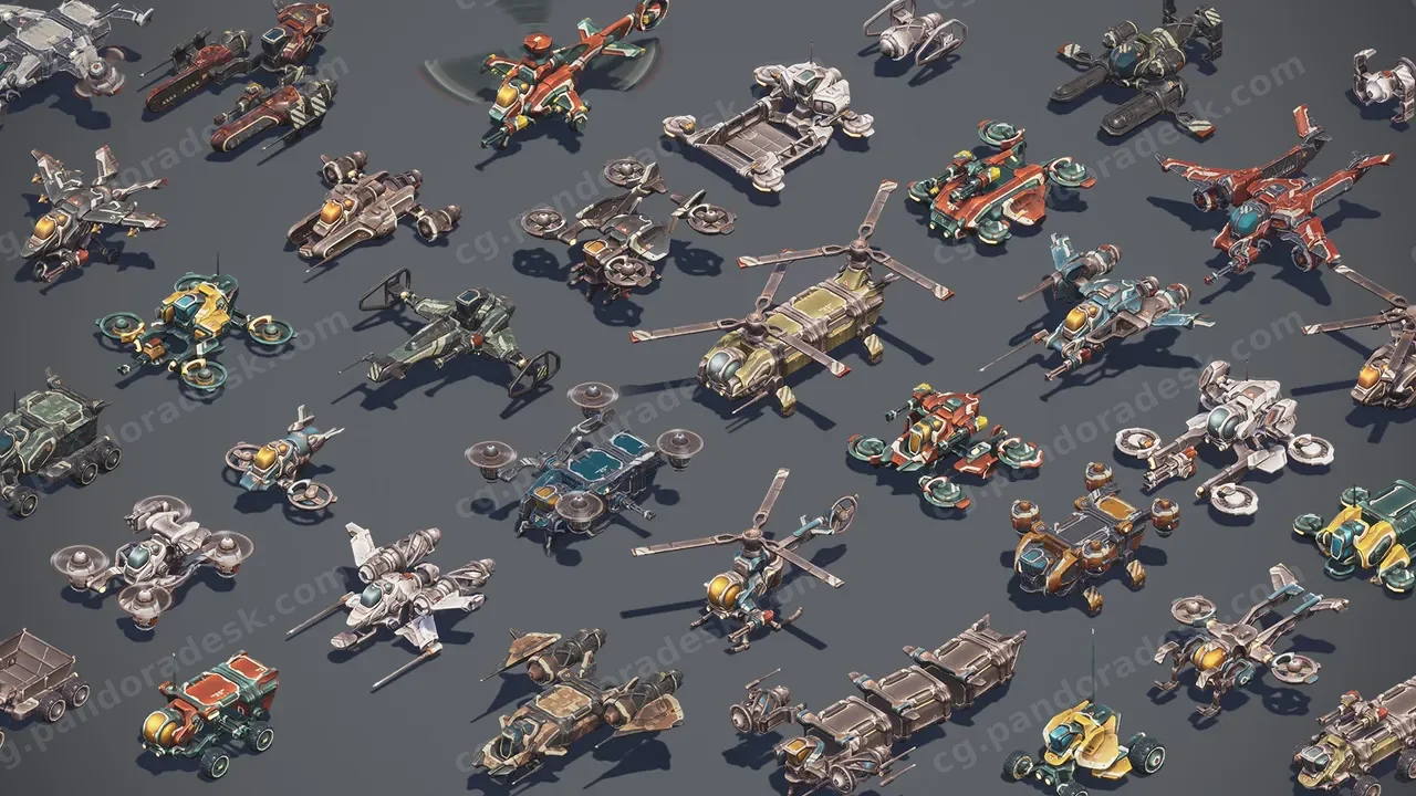 科幻交通工具 - Sci-Fi Vehicle Constructor
