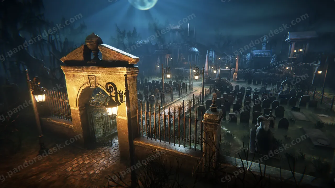老墓地 - Old graveyard