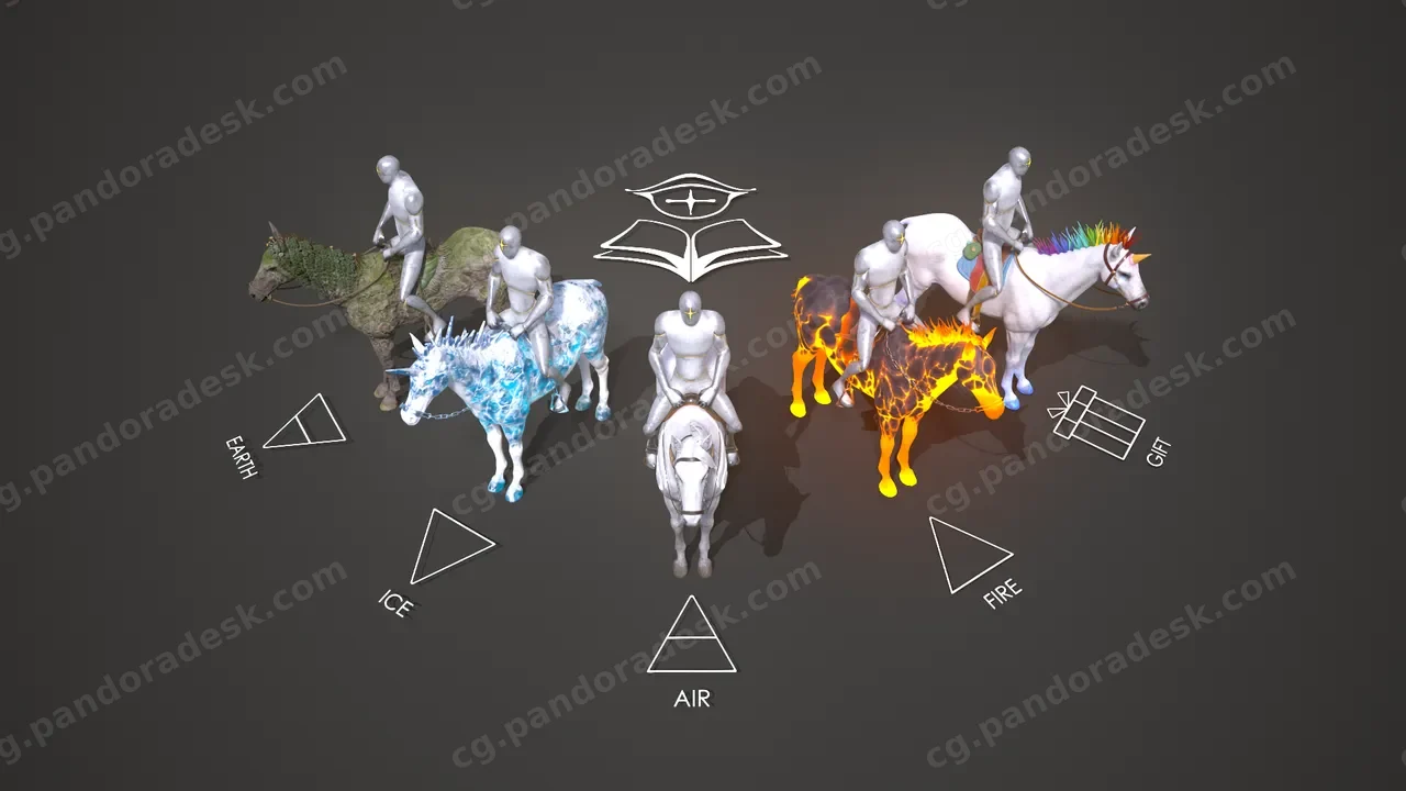 元素马匹包 Elemental Horses Pack