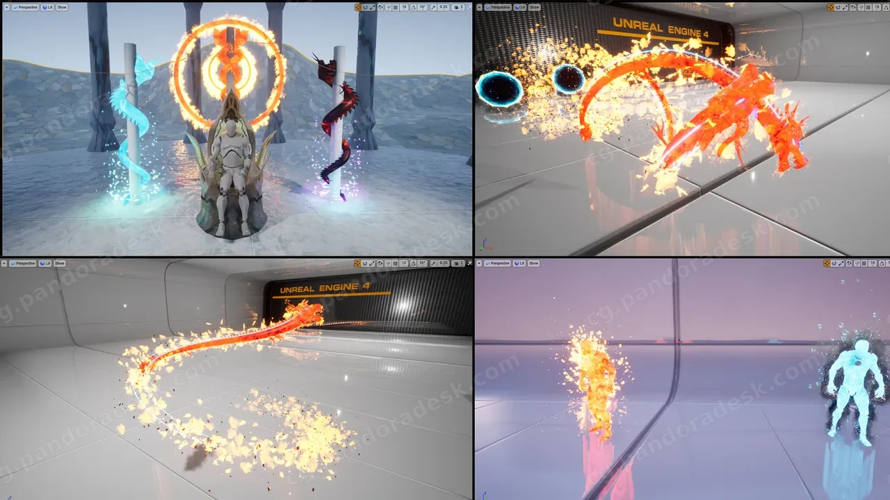 龙视觉特效-Dragon Abilities