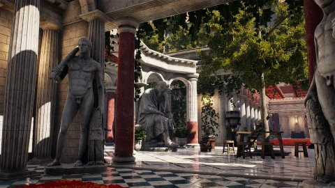 罗马宫殿/竞技场和地牢-Roman Palace, Arena & Dungeon - Rome Fantasy Modular Kit