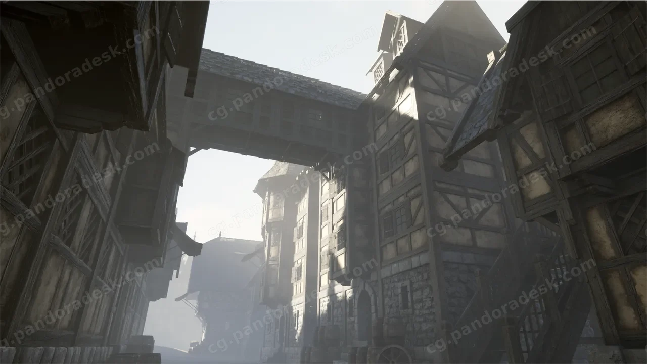 中世纪幻想联排别墅-Medieval Fantasy Town Houses 1.1
