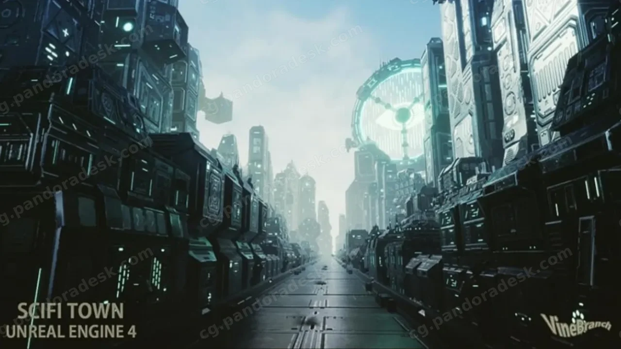 科幻基地/赛博朋克-SCIFI TOWN