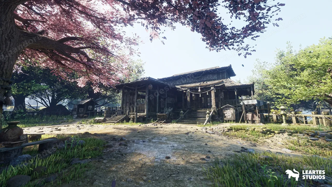 封建日本乡村 Feudal Japanese Village Environment