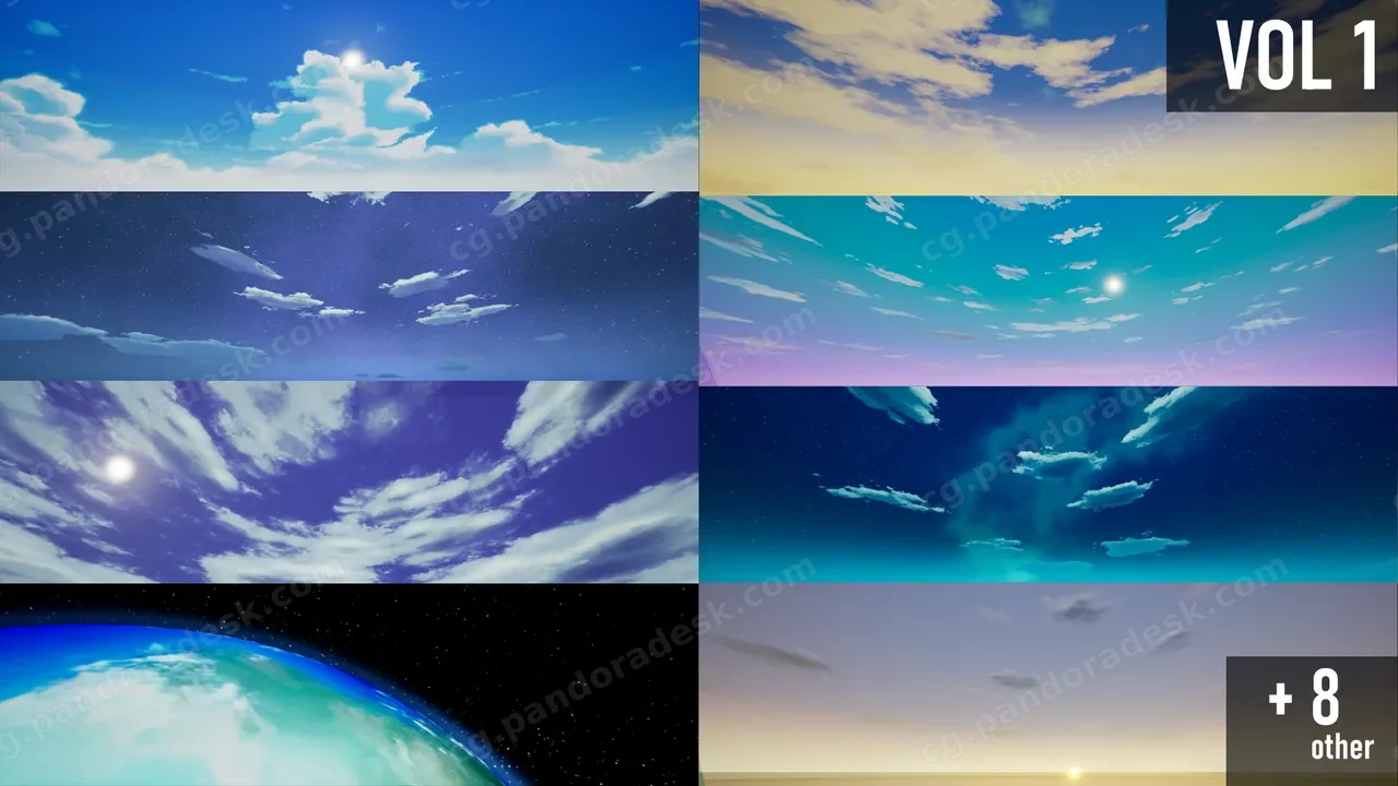 动漫天空盒 V1 - ANIME SKYBOX V1
