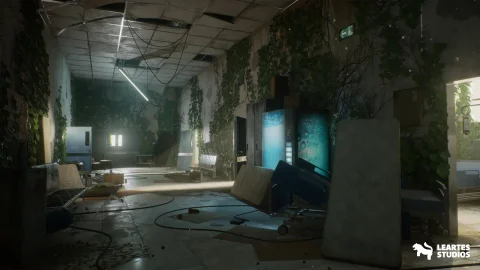 废弃的后启示录医院环境 - Abandoned Post - Apocalyptic Hospital Environment