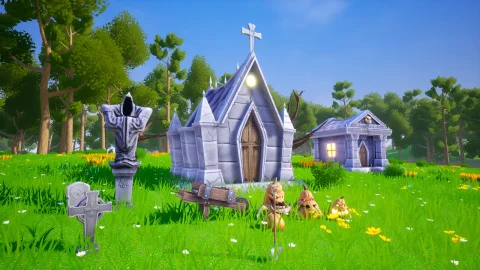 幽灵主题墓地包 - Spooky Stylized Graveyard Pack