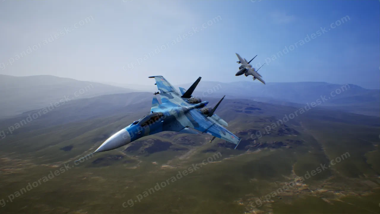 多人及单人飞机战斗系统V2-Multiplayer & Single player Aircraft Battle System V2