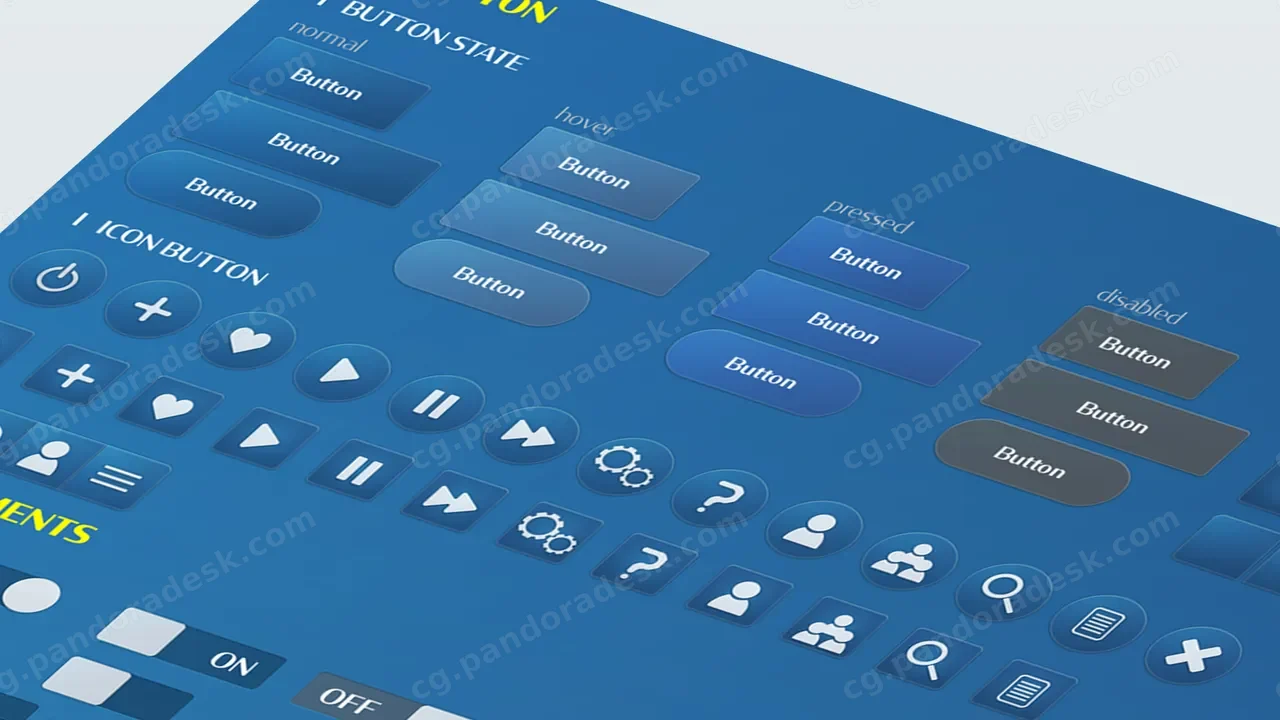 精品动态UI界面蓝图 UI (UMG) Pack - Clara