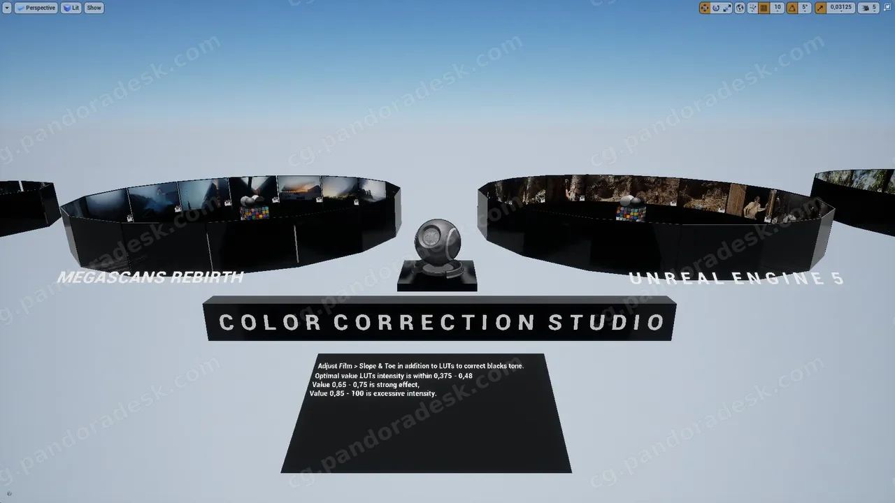 电影视觉特效-Cinematic LUTs Kit