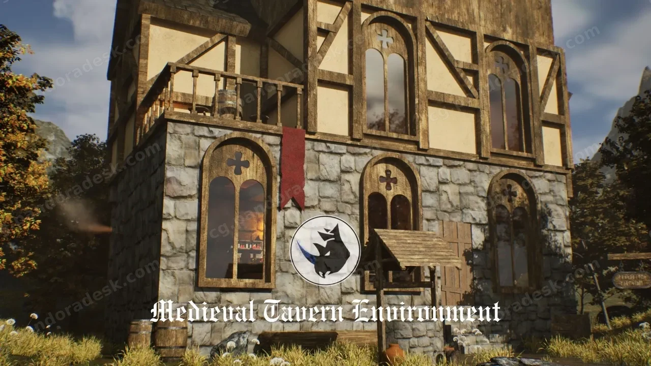 中世纪酒馆环境 - Medieval Tavern Environment