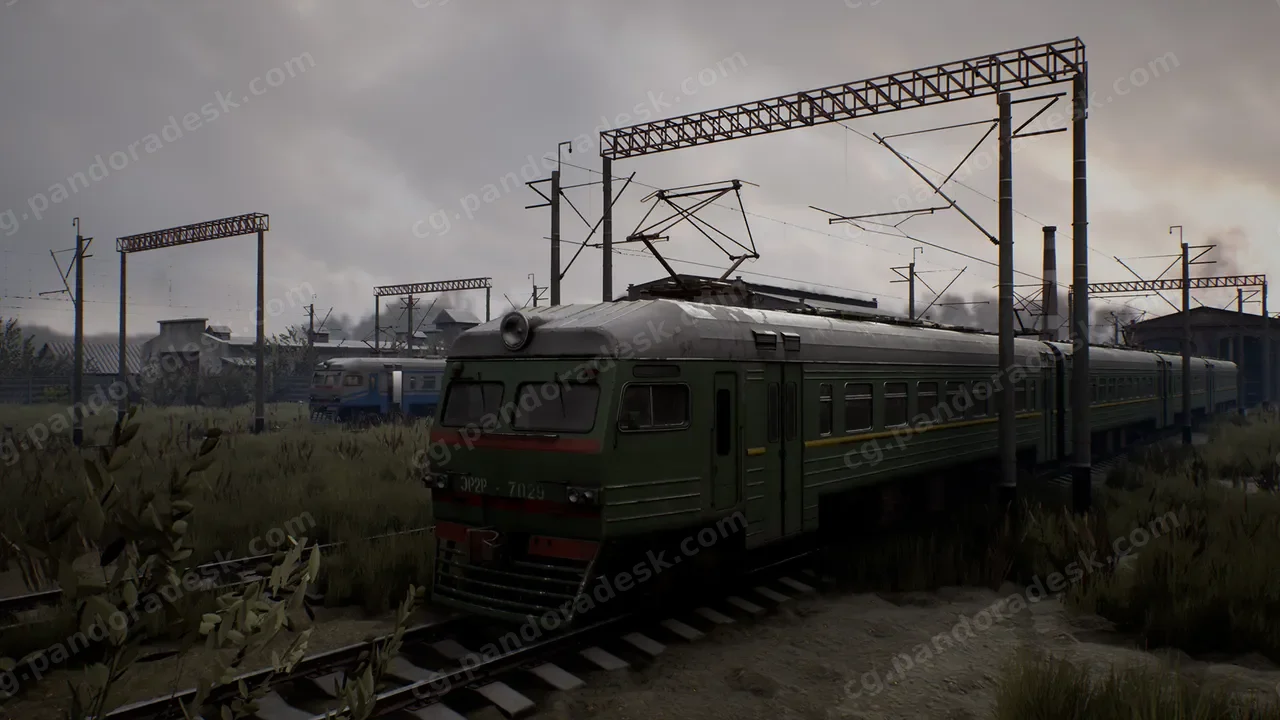 后苏联火车站 - Train Yard