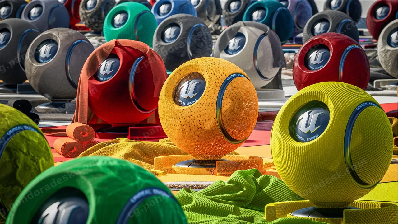 56个布料材质 - Fabric Materials - 56 4K PBR Pack