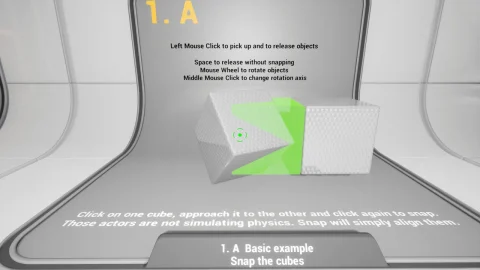 运行时吸附对齐系统 Modular Snap System Runtime