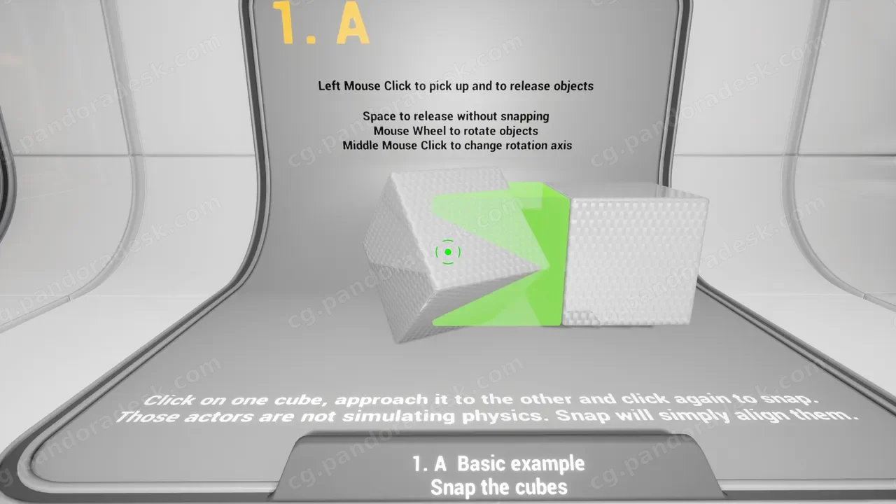 运行时吸附对齐系统 Modular Snap System Runtime