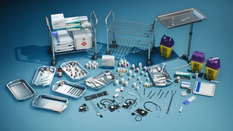 现代医疗道具 - Modern Hospital Props VOL.2