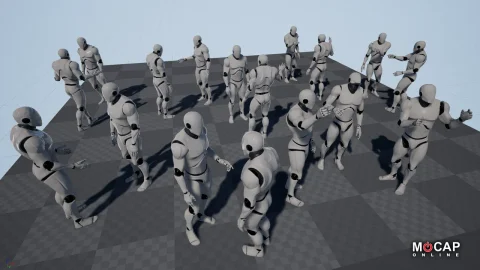 角色对话 - 动作捕捉包-Character Conversation - MoCap Pack