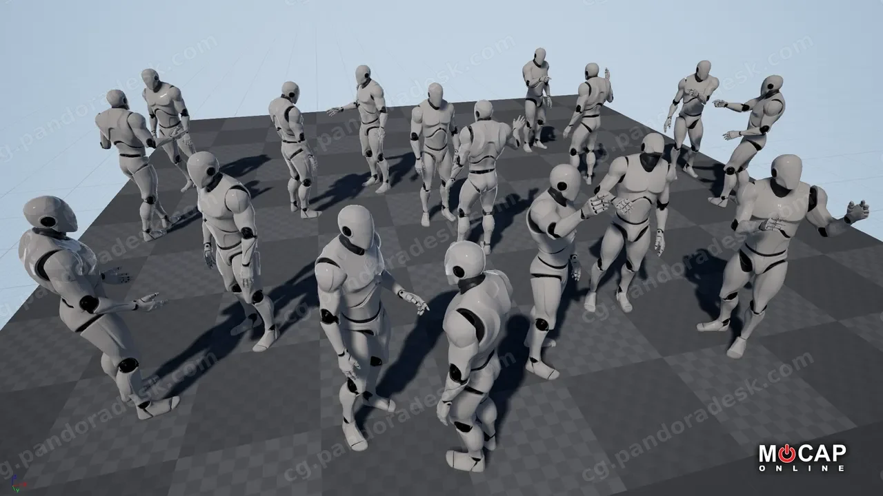 角色对话 - 动作捕捉包-Character Conversation - MoCap Pack