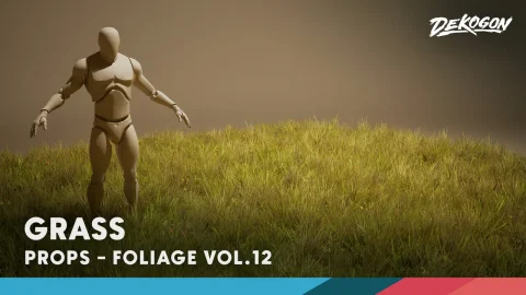 foliage第12卷 - 草 - Foliage VOL.12 - Grass (Low Poly)