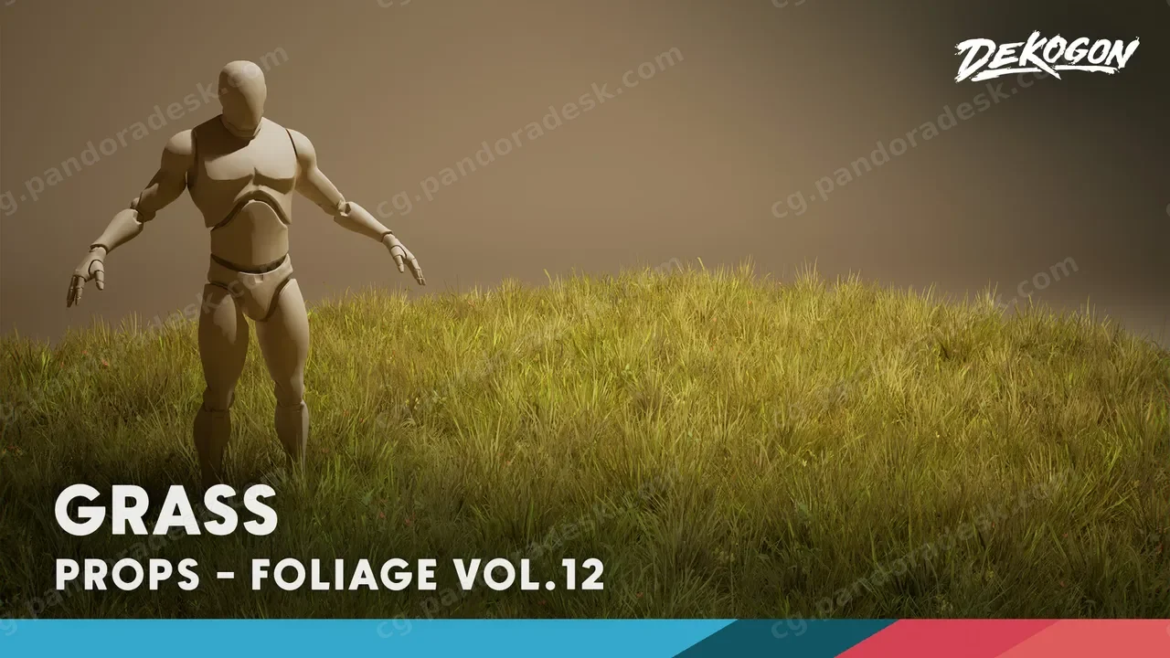 foliage第12卷 - 草 - Foliage VOL.12 - Grass (Low Poly)