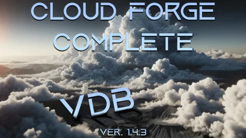 VDB云蓝图 - Cloud Forge Complete - VDB Clouds v1.4.3
