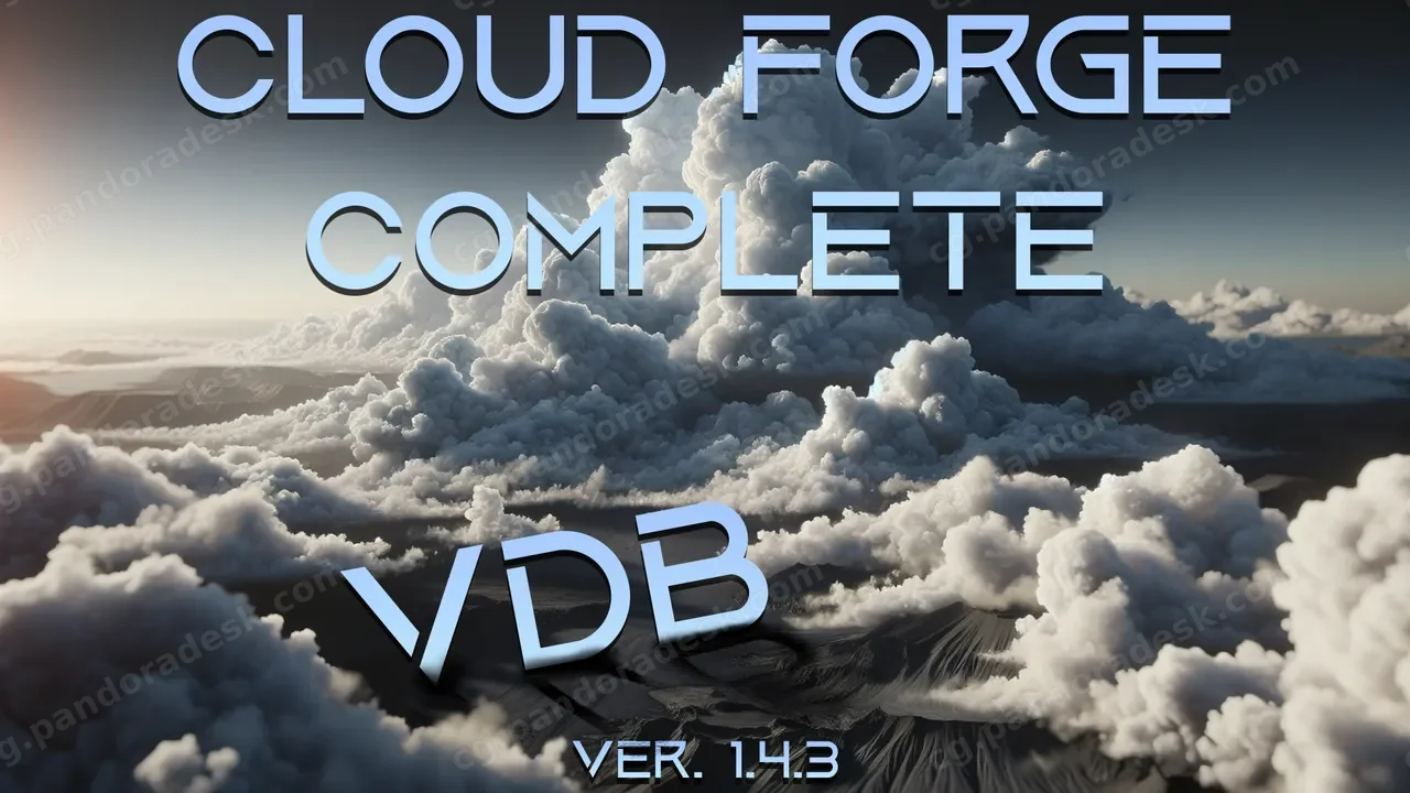 VDB云蓝图 - Cloud Forge Complete - VDB Clouds v1.4.3