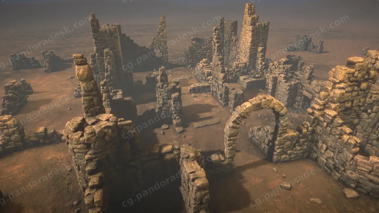 古老残破的墙壁 - Ruined Walls