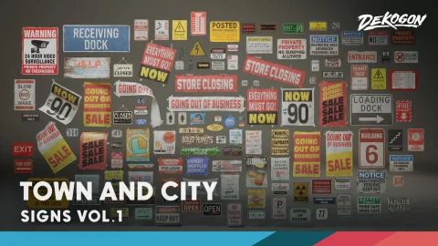 标识系统 第一辑——城镇与都市 Signage VOL.1 - Town and City