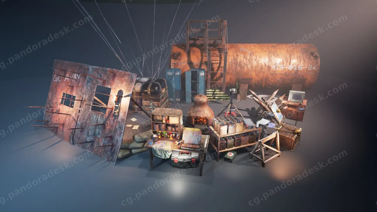 生存道具包 - Survival props pack