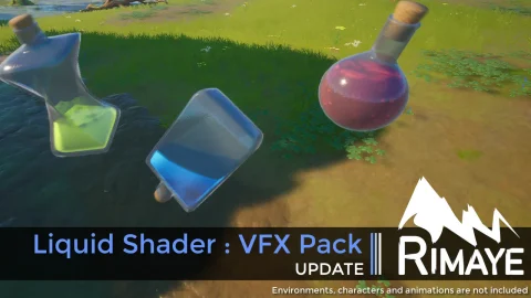 液体材质：VFX 包 - LIQUID MATERIALS : VFX Pack