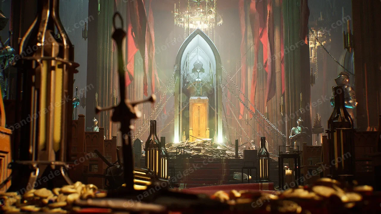 王座室环境套件 - Throne Room Environment Kit