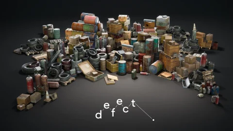 工作坊工具与道具桶盒套装 第一卷 Workshop Tools And Props Barrels Boxes Bundle vol.1