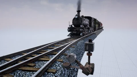 旧式火车套装 - Old Train Set