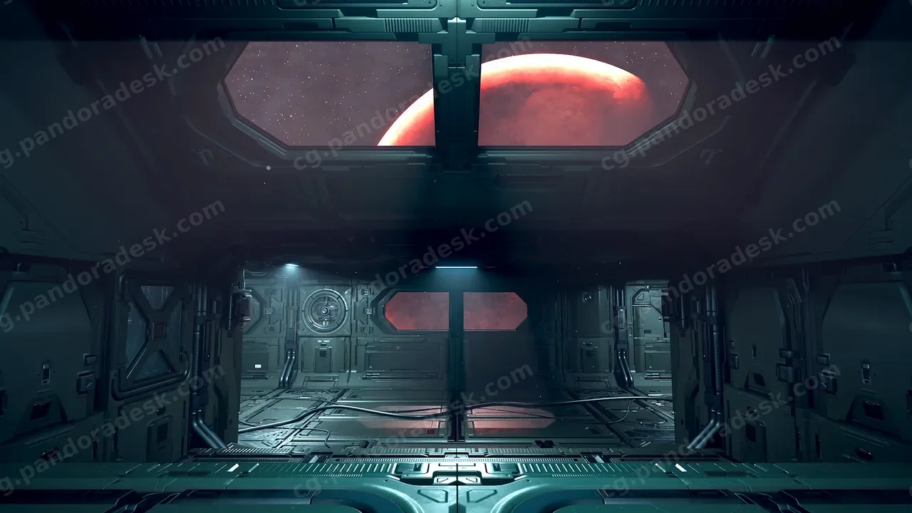 火星庇护所:科幻模块化环境资源包 - Mars Sanctuary: Sci-Fi Modular Environment Pack