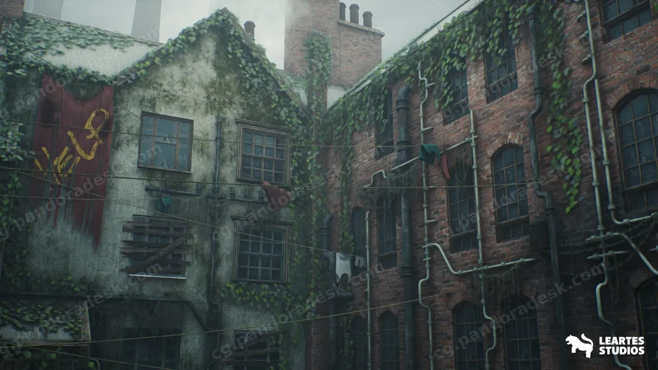 维多利亚时代的腐朽小巷 - Victorian Decayed Alley Environment
