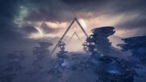 分形冰川 - Elite Landscapes: Fractal Glacier