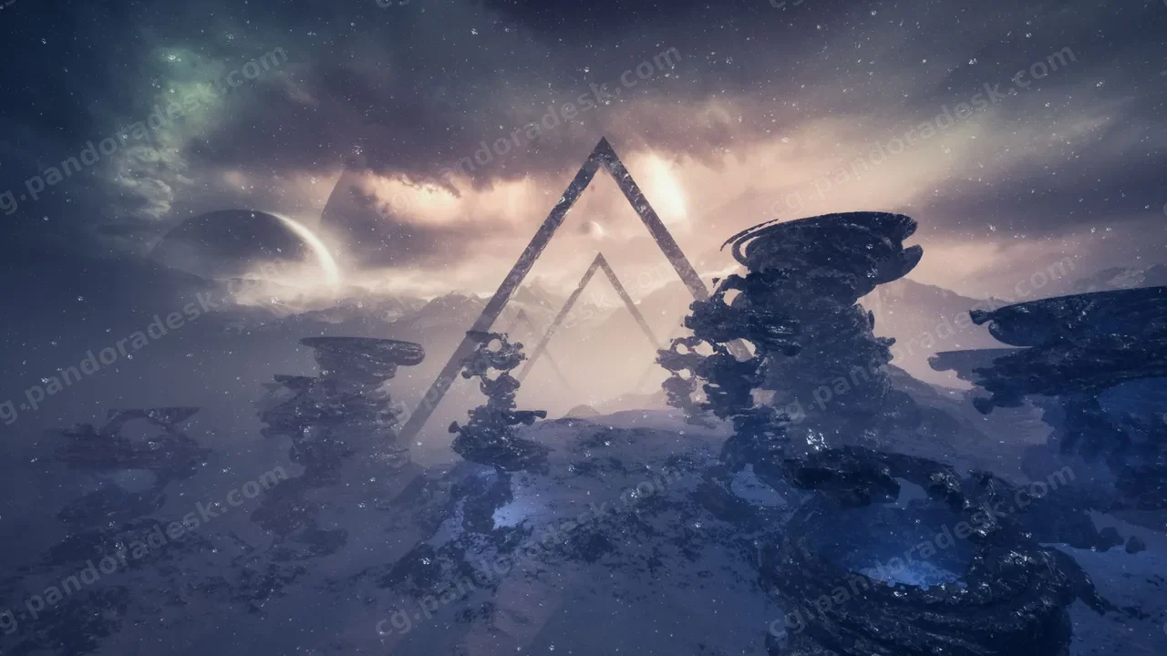 分形冰川 - Elite Landscapes: Fractal Glacier