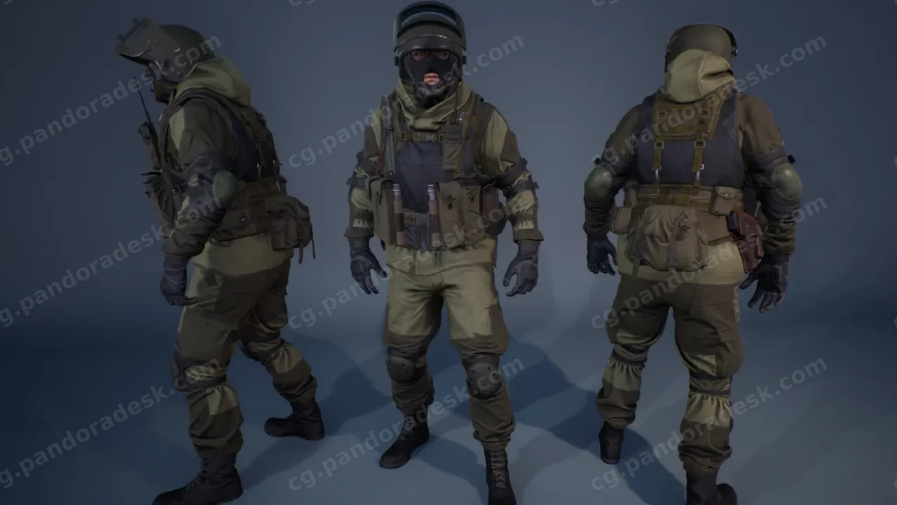 特种反恐部队-Character Factory Vol 3 RuSpecial
