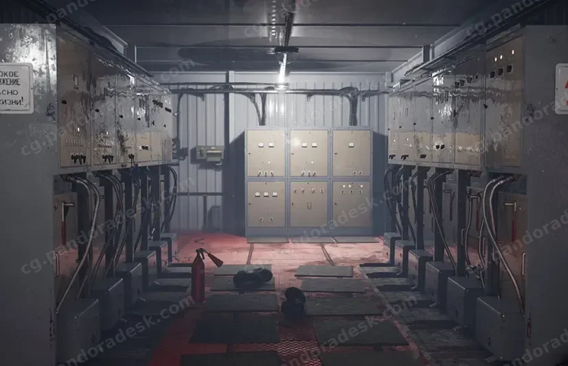 旧苏联变电站 - Power Substation