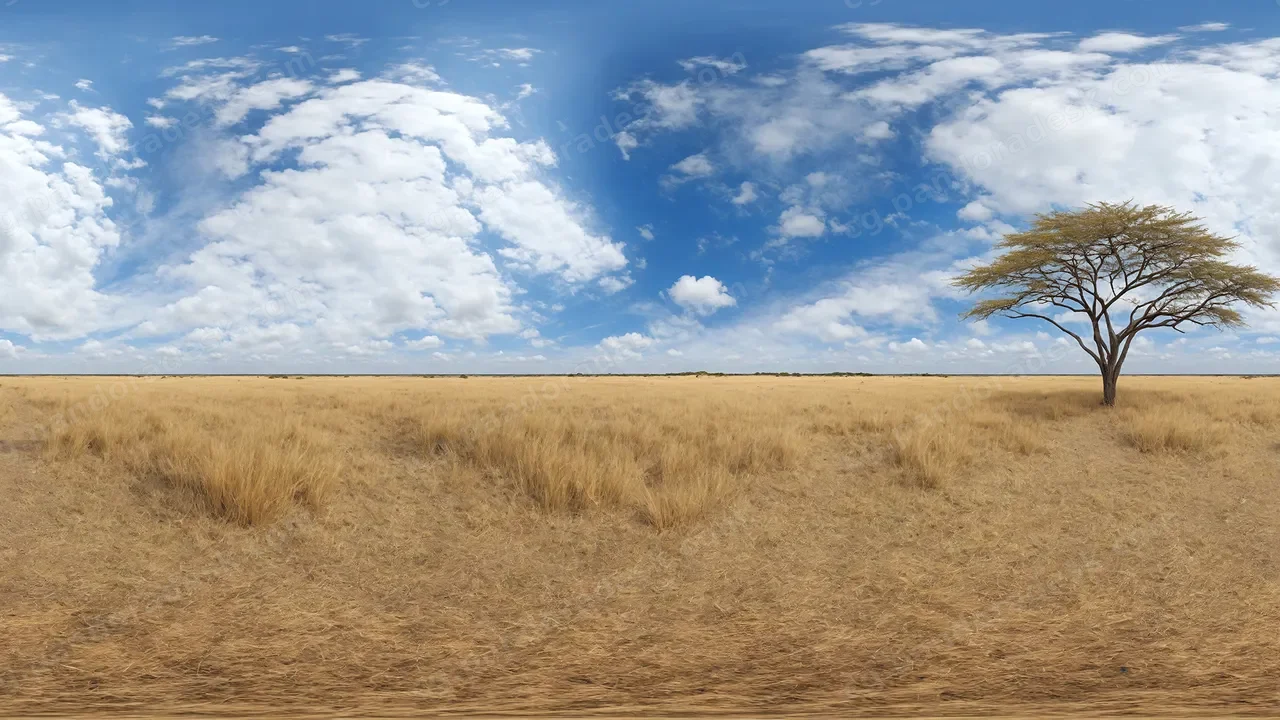HDRI稀树草原全景图 HDRI Savanna Panoramas