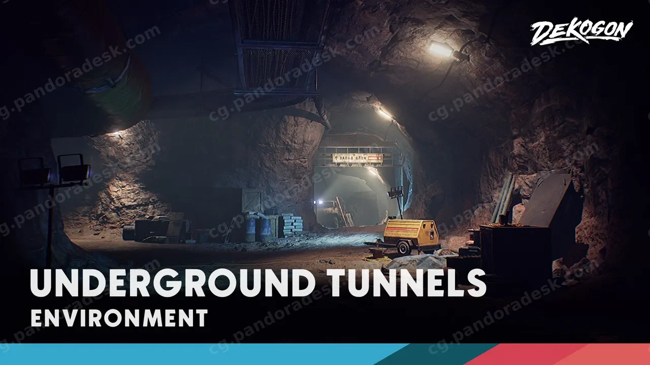 地下洞穴/矿洞-Underground Caves and Bunker