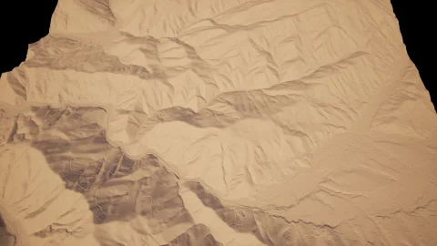8k高度图 - 8k USA Heightmaps