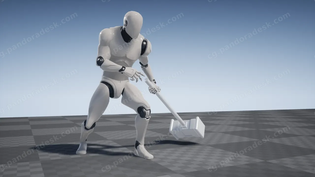 锤子动画-Hammer Animation Set