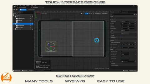 触摸界面设计插件-Touch Interface Designer