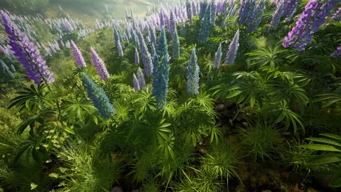 数字植物标本馆 - 纳米级植物系统 Digital Herbarium - Nanite Foliage System