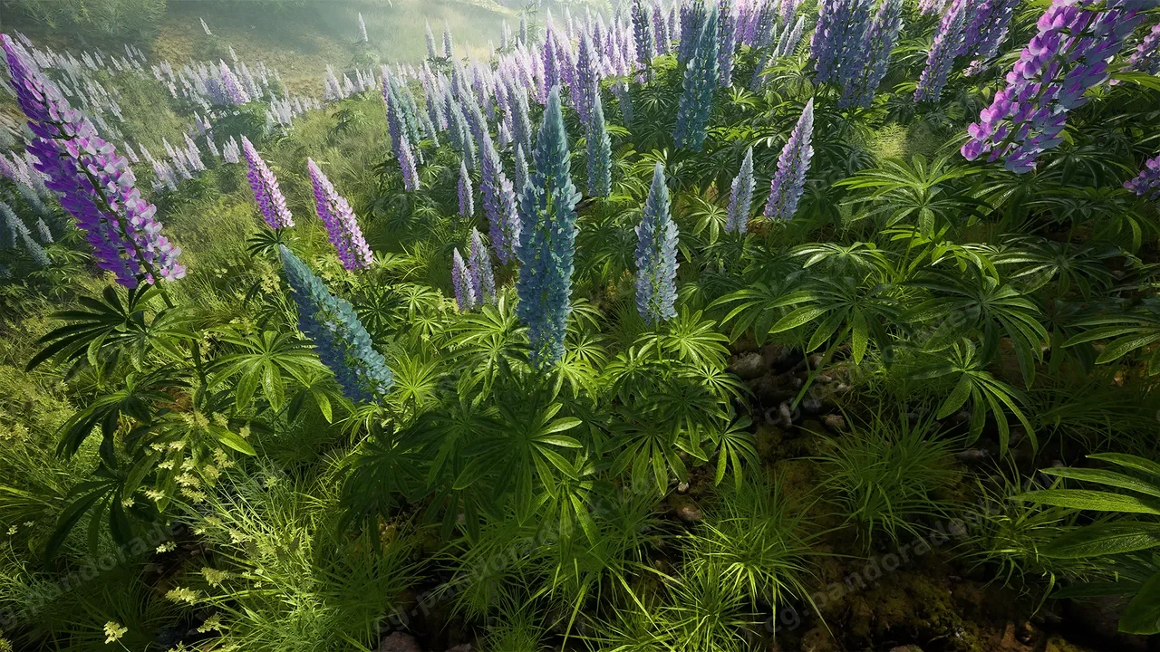 数字植物标本馆 - 纳米级植物系统 Digital Herbarium - Nanite Foliage System